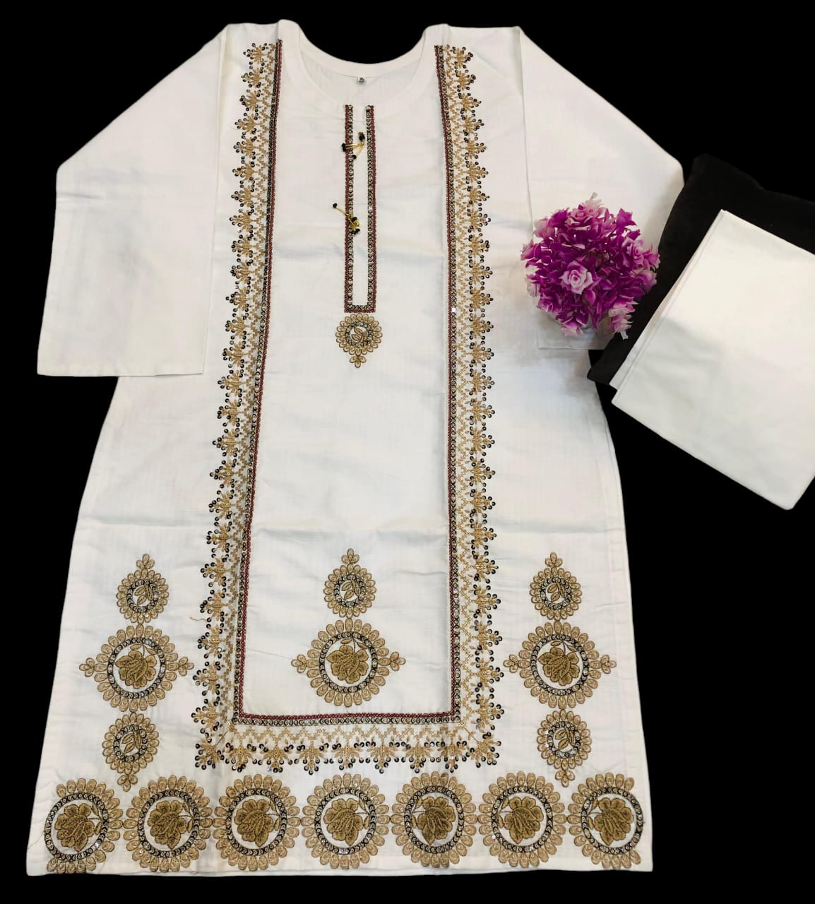 2pc ladies cotton suits