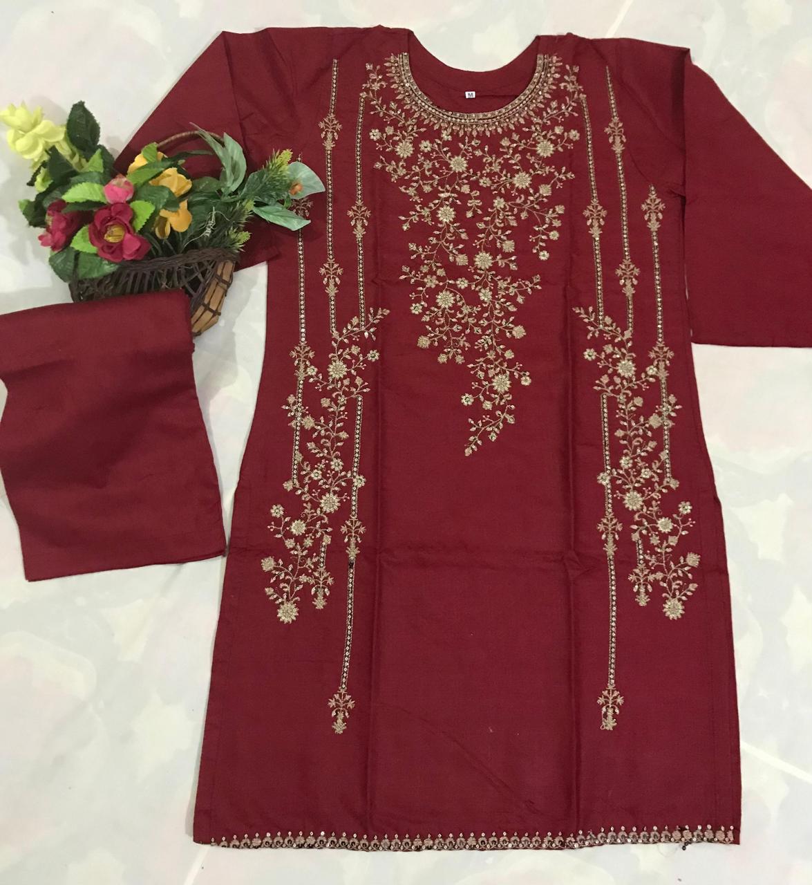 2pc ladies cotton suits